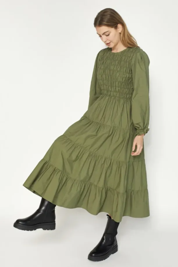 © Fallon dress olive