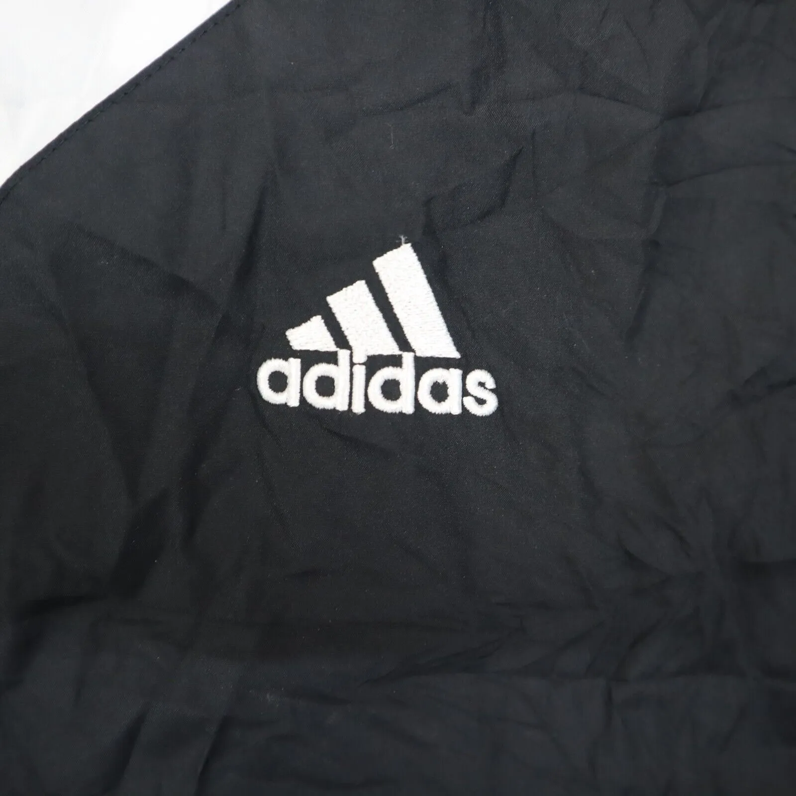 Adidas Activewear Sweatshirt Men's Large Black White Pullover Sports Sweatshirt