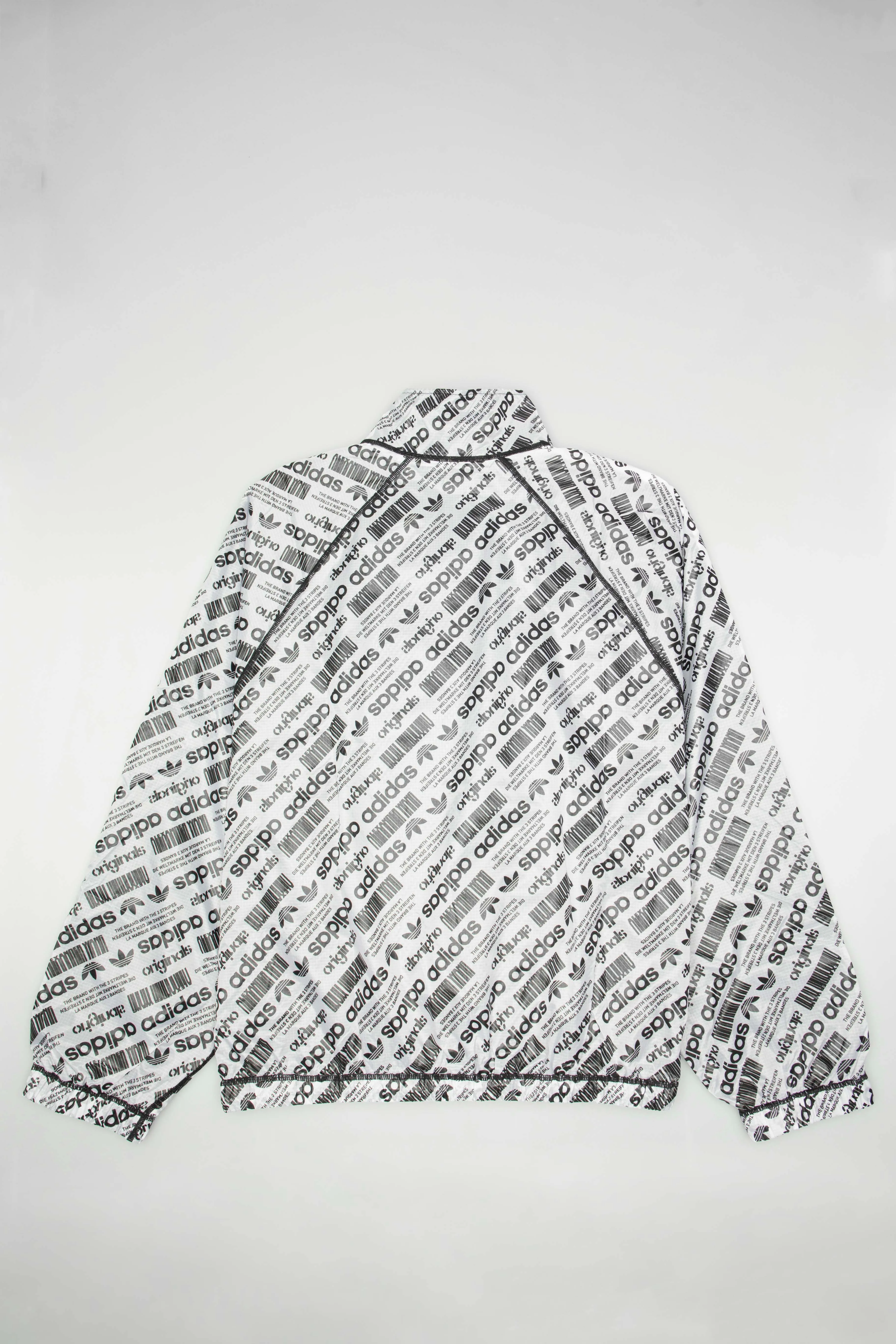 Alexander Wang Collection Mens Windbreaker - White/Black