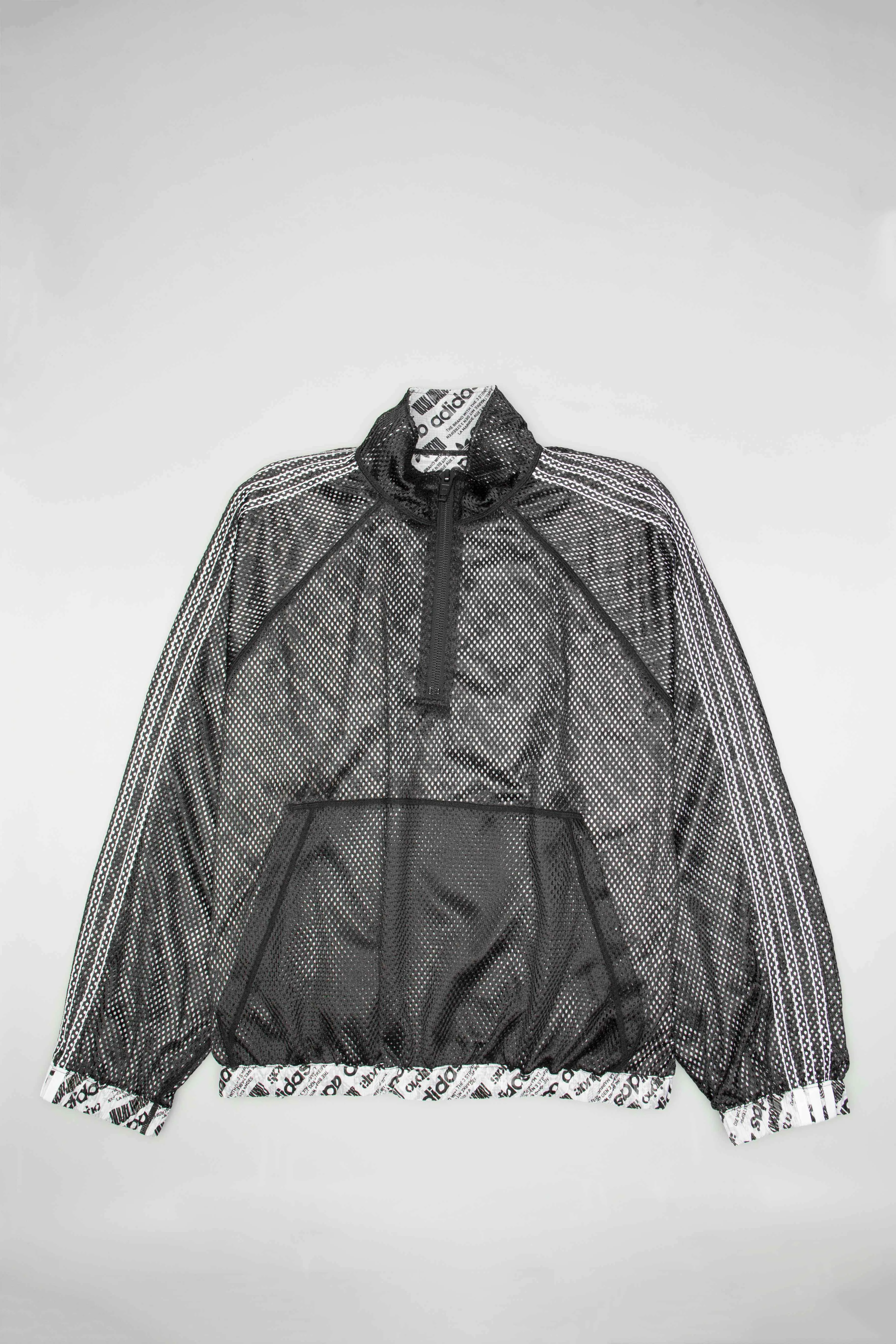 Alexander Wang Collection Mens Windbreaker - White/Black