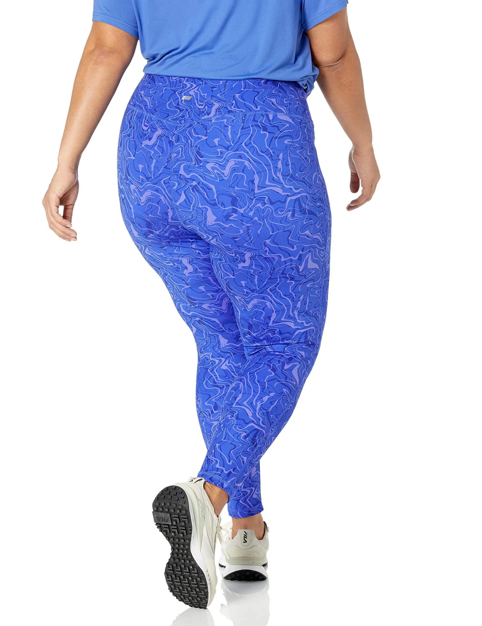 Amazon Essentials Workout Leggings for Women with Pockets, High-Rise Sculpt Athleisure, Available in Plus Size