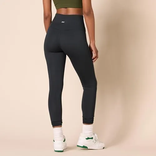 Amazon Essentials Workout Leggings for Women with Pockets, High-Rise Sculpt Athleisure, Available in Plus Size