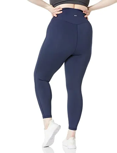 Amazon Essentials Workout Leggings for Women with Pockets, High-Rise Sculpt Athleisure, Available in Plus Size