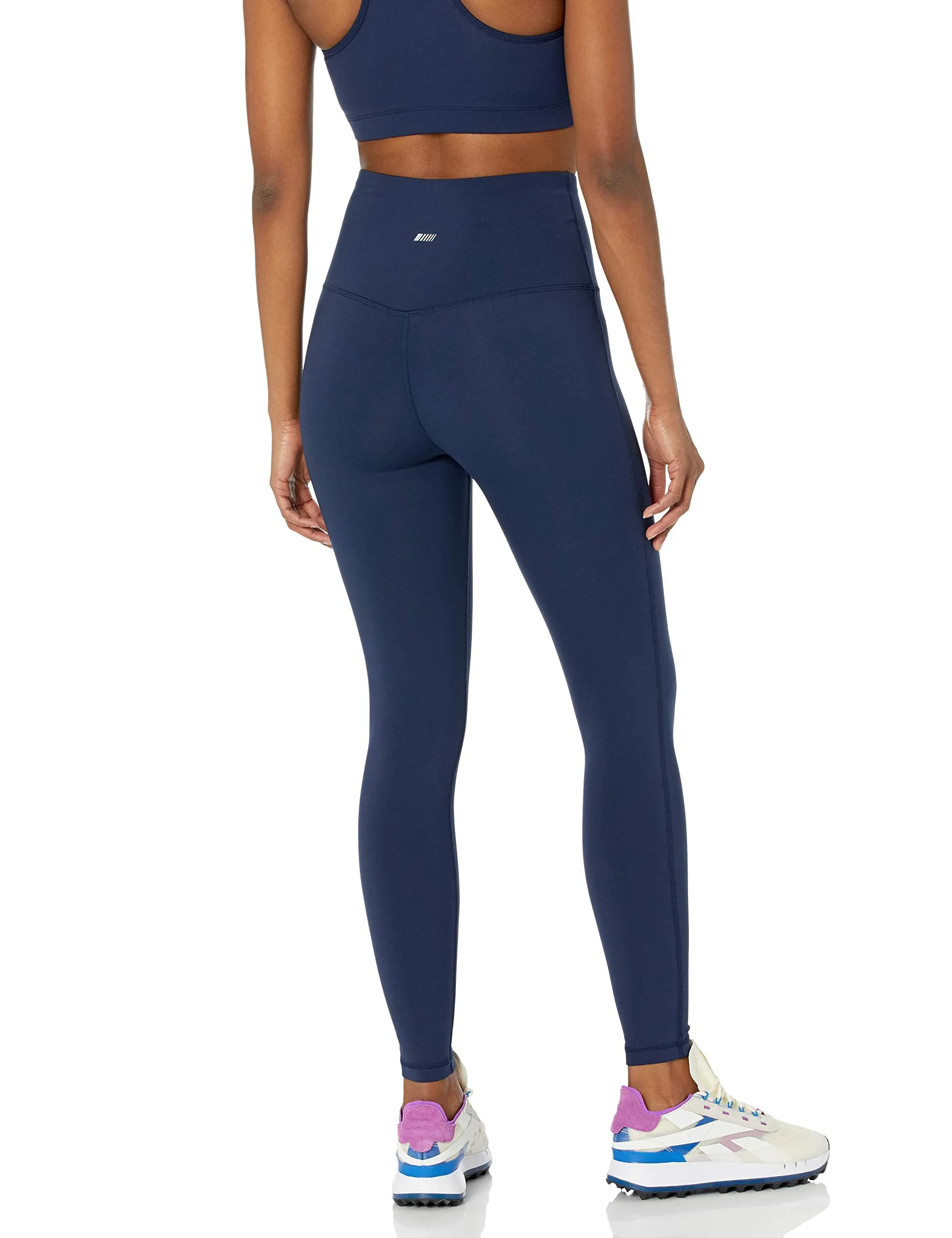 Amazon Essentials Workout Leggings for Women with Pockets, High-Rise Sculpt Athleisure, Available in Plus Size