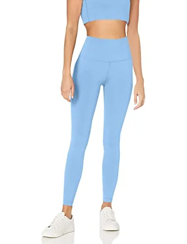 Amazon Essentials Workout Leggings for Women with Pockets, High-Rise Sculpt Athleisure, Available in Plus Size