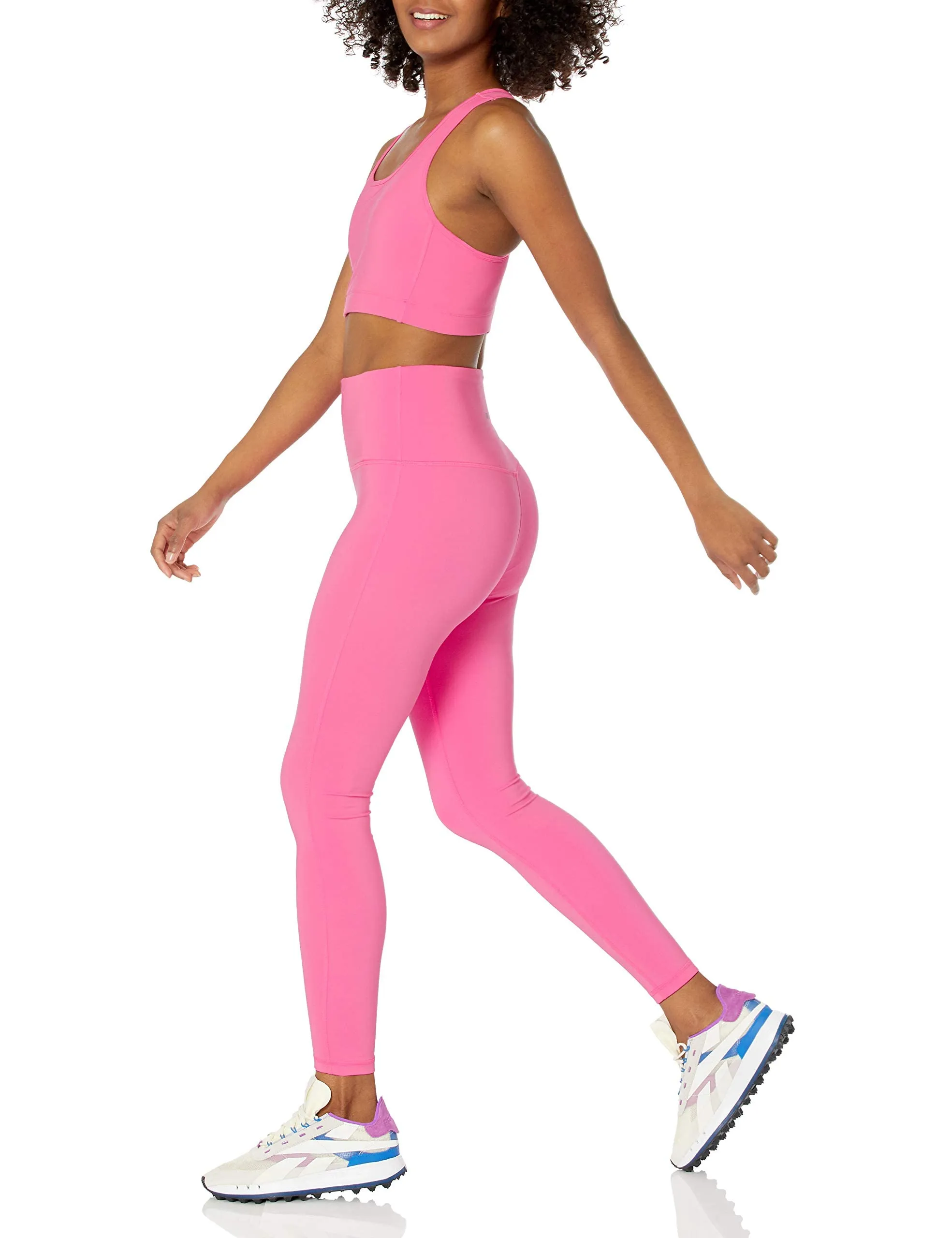 Amazon Essentials Workout Leggings for Women with Pockets, High-Rise Sculpt Athleisure, Available in Plus Size