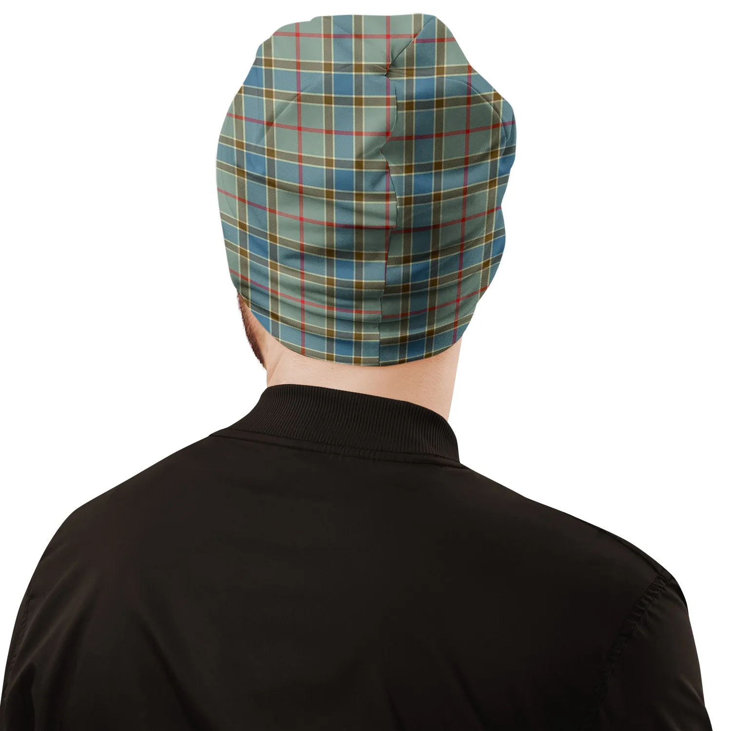 Balfour Blue Tartan Beanies Hat