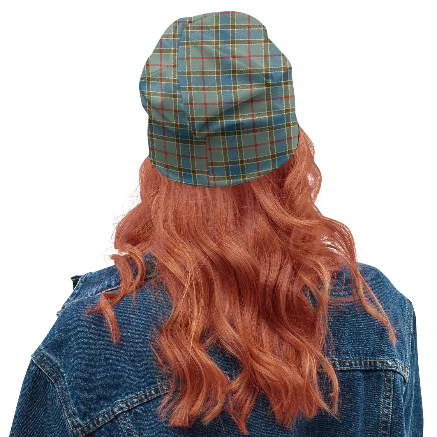 Balfour Blue Tartan Beanies Hat