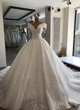 Ball Gown Prom Dress, Evening Gowns Wedding Dress