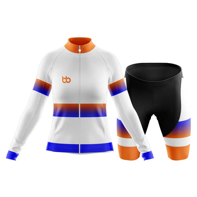 BB Gradient Club Cycling Kit (Blue-Orange)