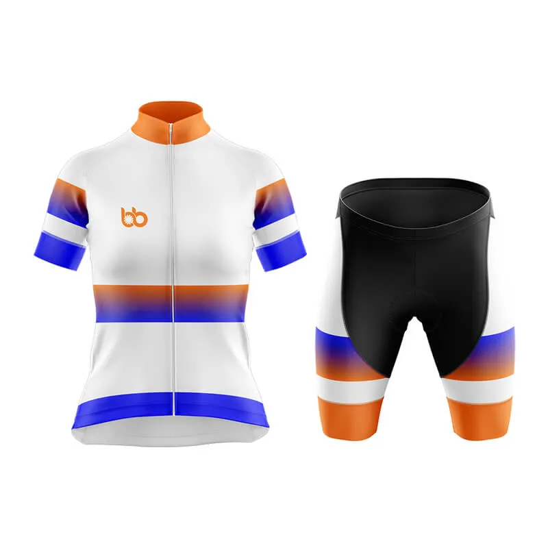 BB Gradient Club Cycling Kit (Blue-Orange)