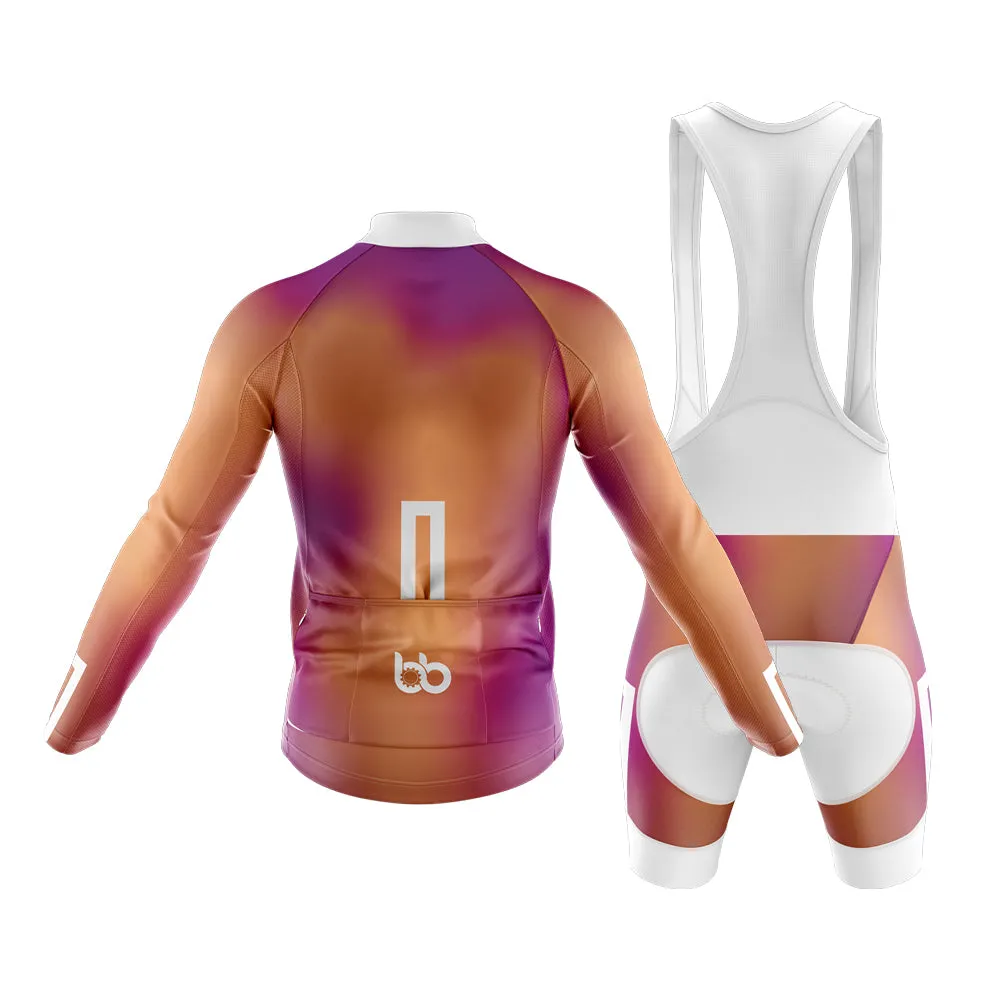 Bicycle Booth Prism (Orange-Violet) Club Cycling Kit