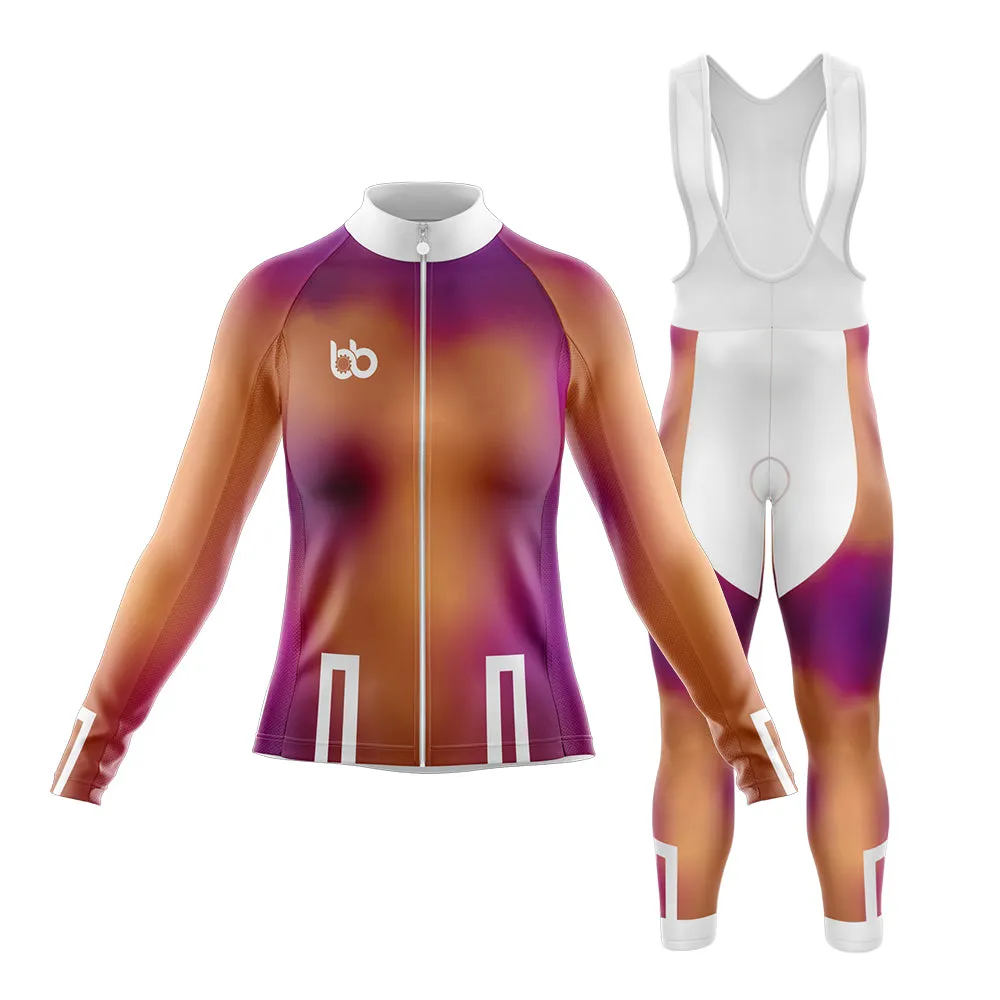 Bicycle Booth Prism (Orange-Violet) Club Cycling Kit