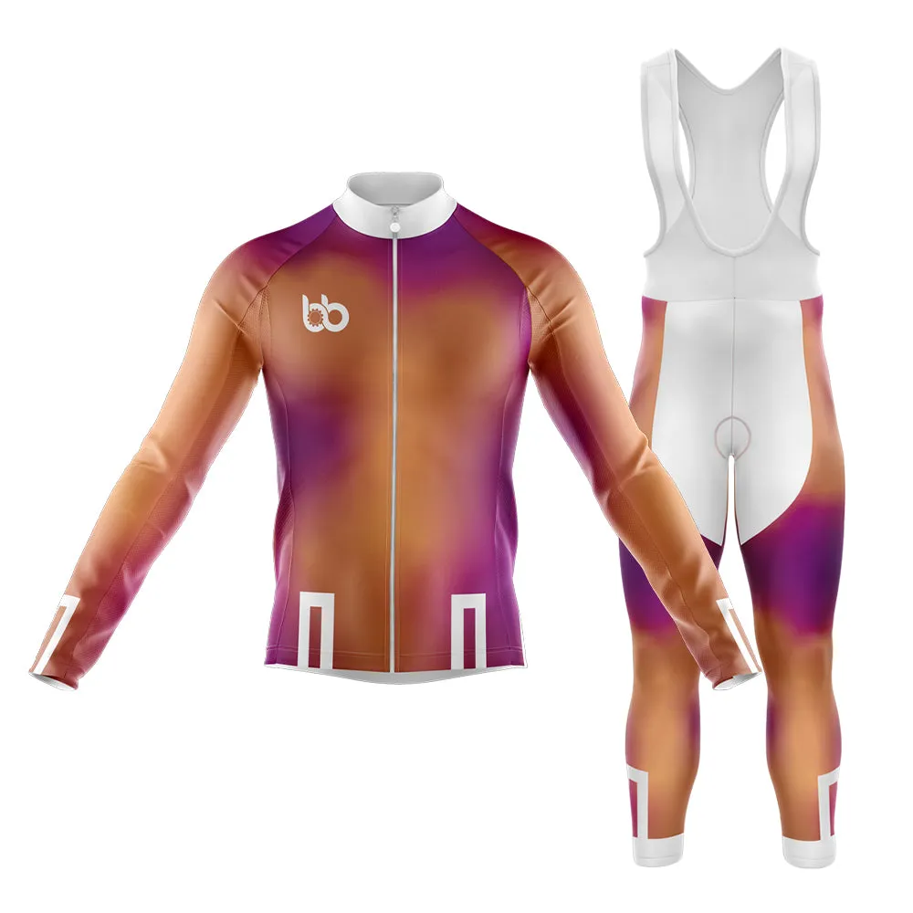 Bicycle Booth Prism (Orange-Violet) Club Cycling Kit