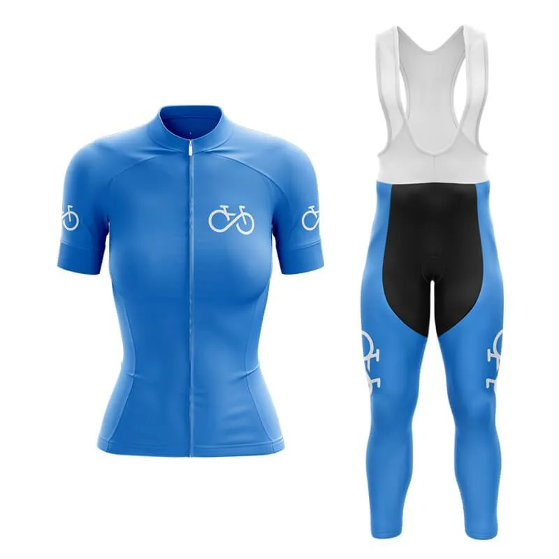 Bike Forever 2.0 Club Cycling Kit (Blue)