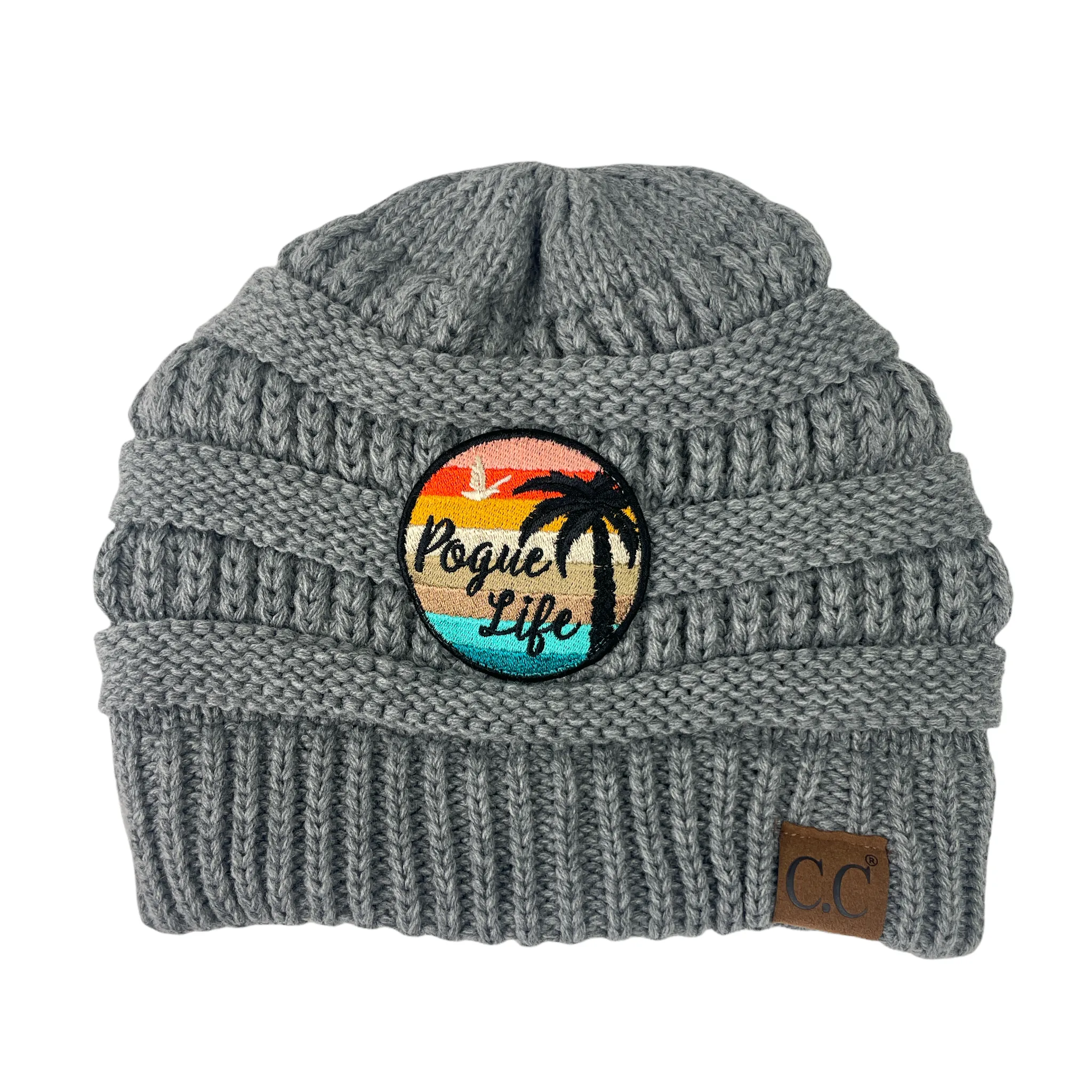 BJ-103 Pogue Life Beanie Lt Mel Grey