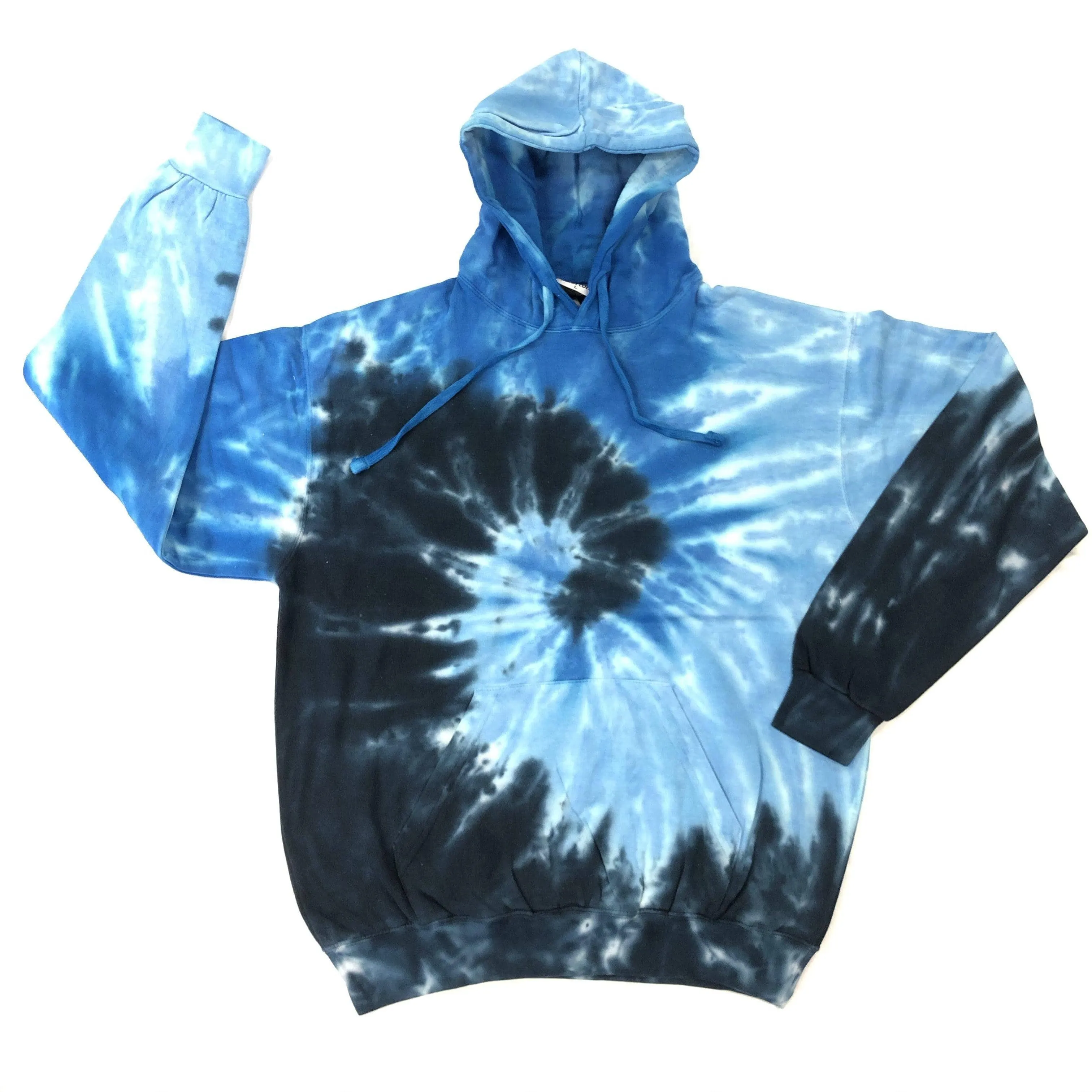 Blue Ocean Tie Dye Hoody