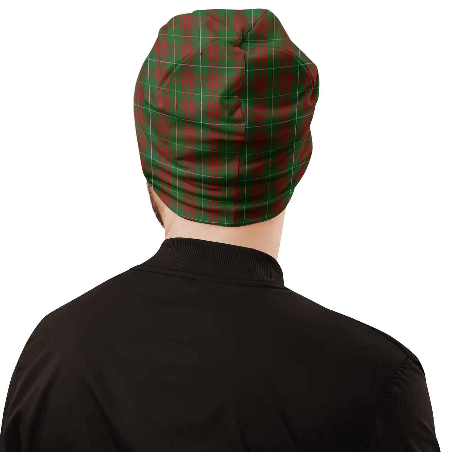 Bruce Hunting Tartan Beanies Hat with Family Crest