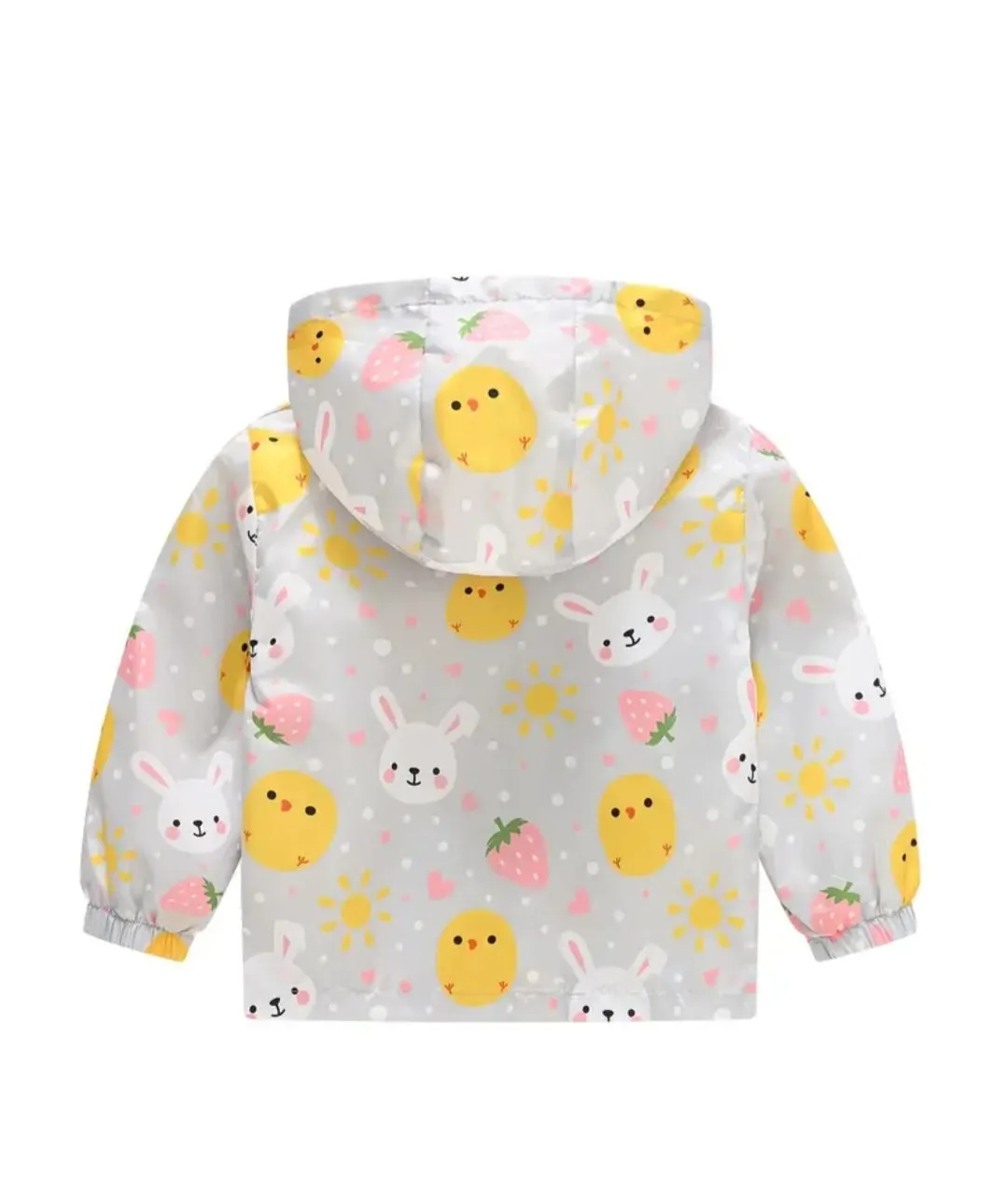 Bunny Chick Hooded Windbreaker #1000235