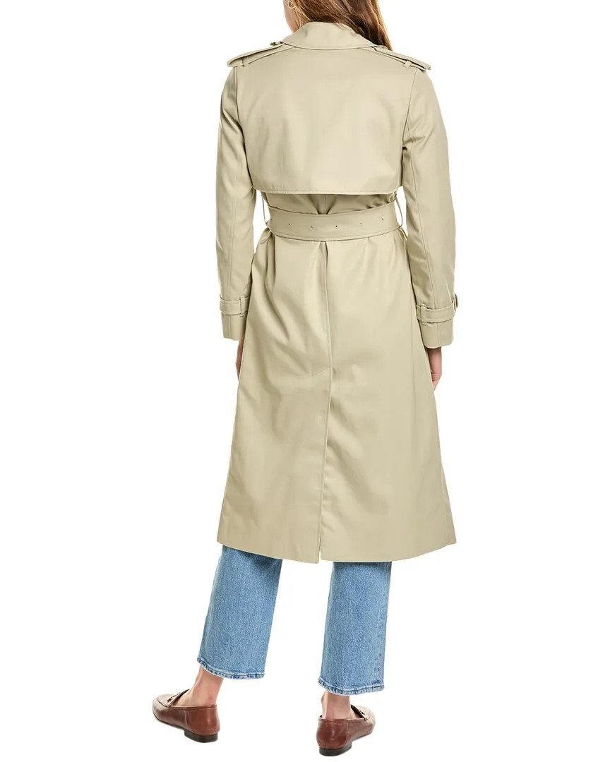 Burberry Double-Breasted Belted Trench Coat