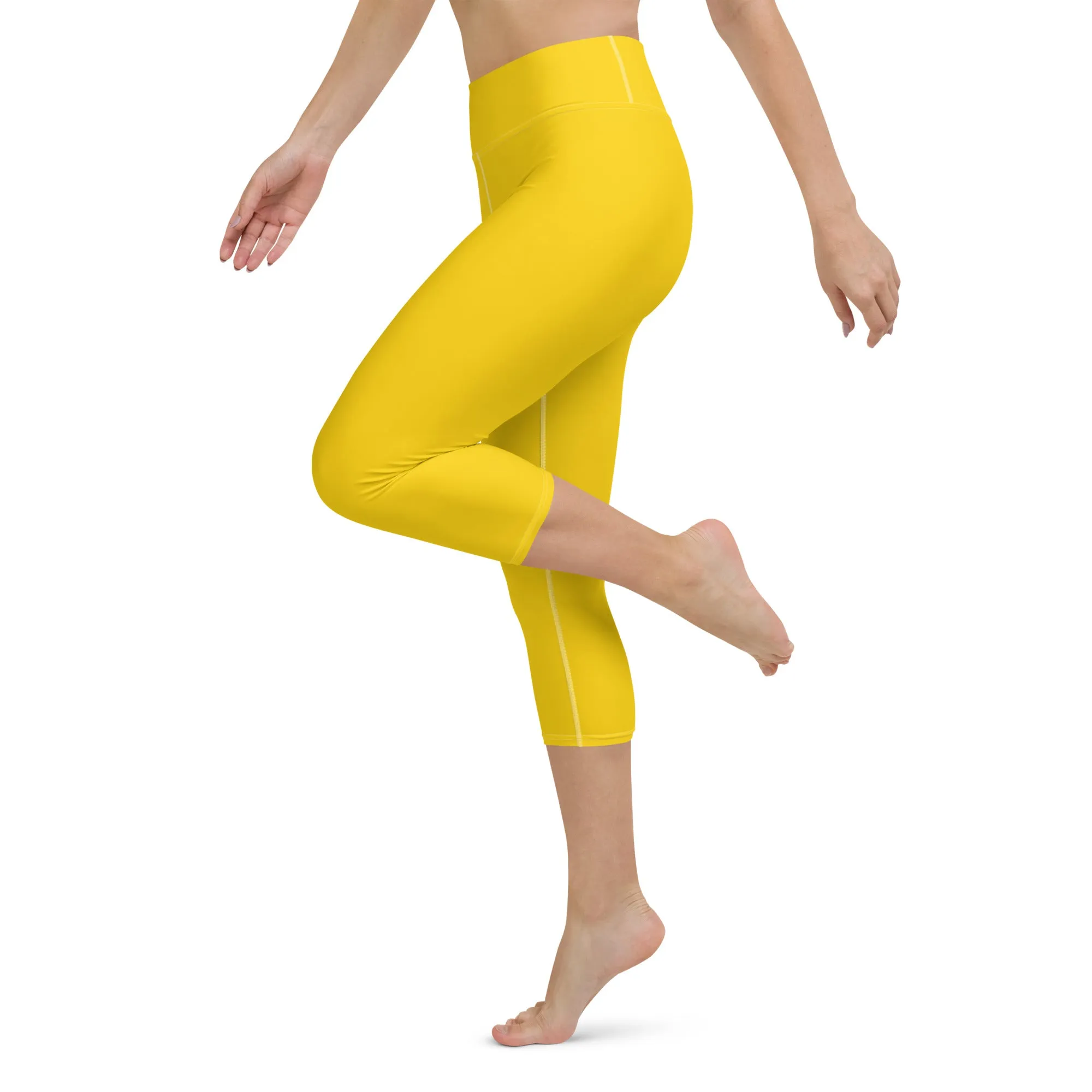 Buttercup Yoga Capri Leggings, lioness-love