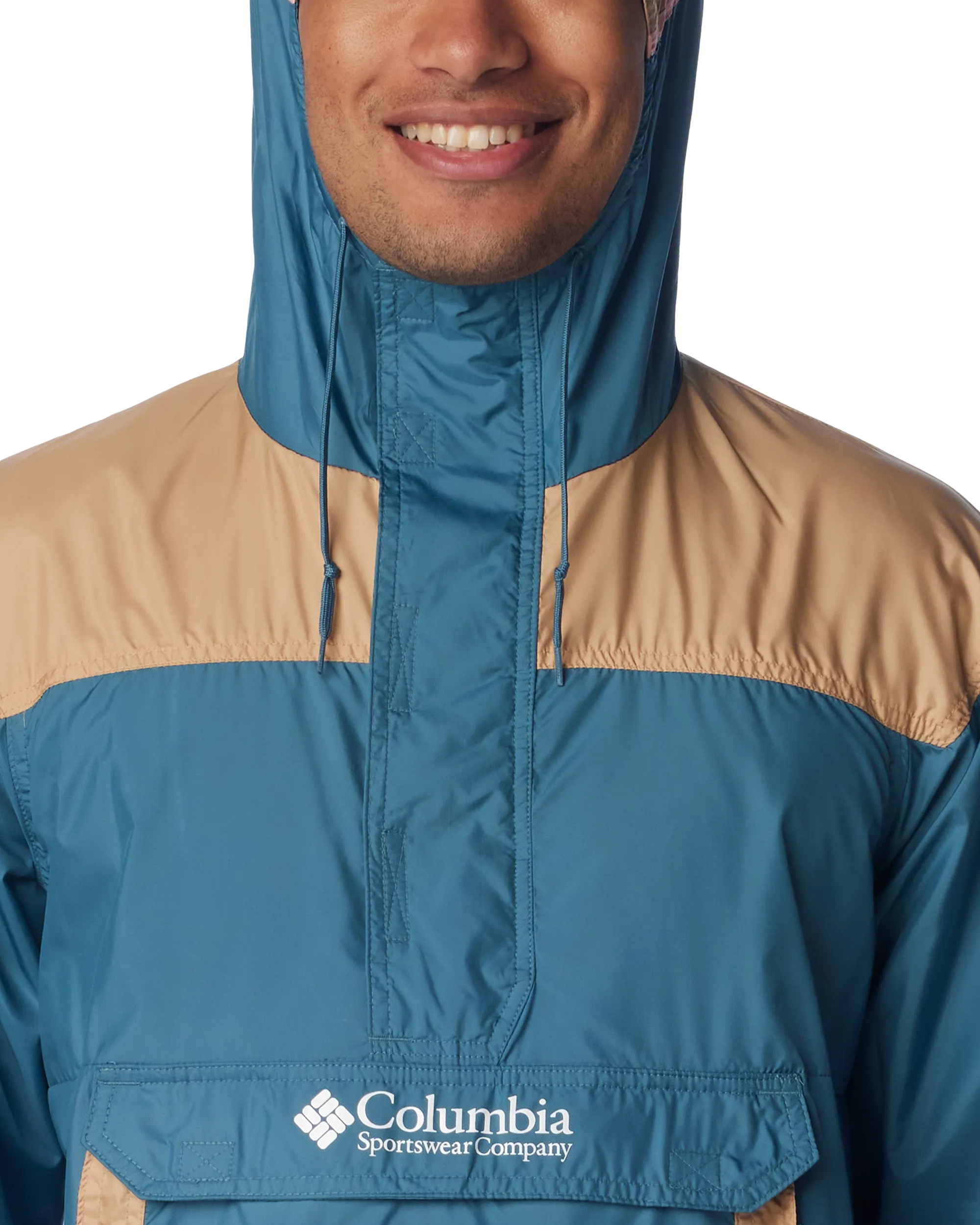 Challenger Windbreaker Jacket in Cloudburst & Canoe