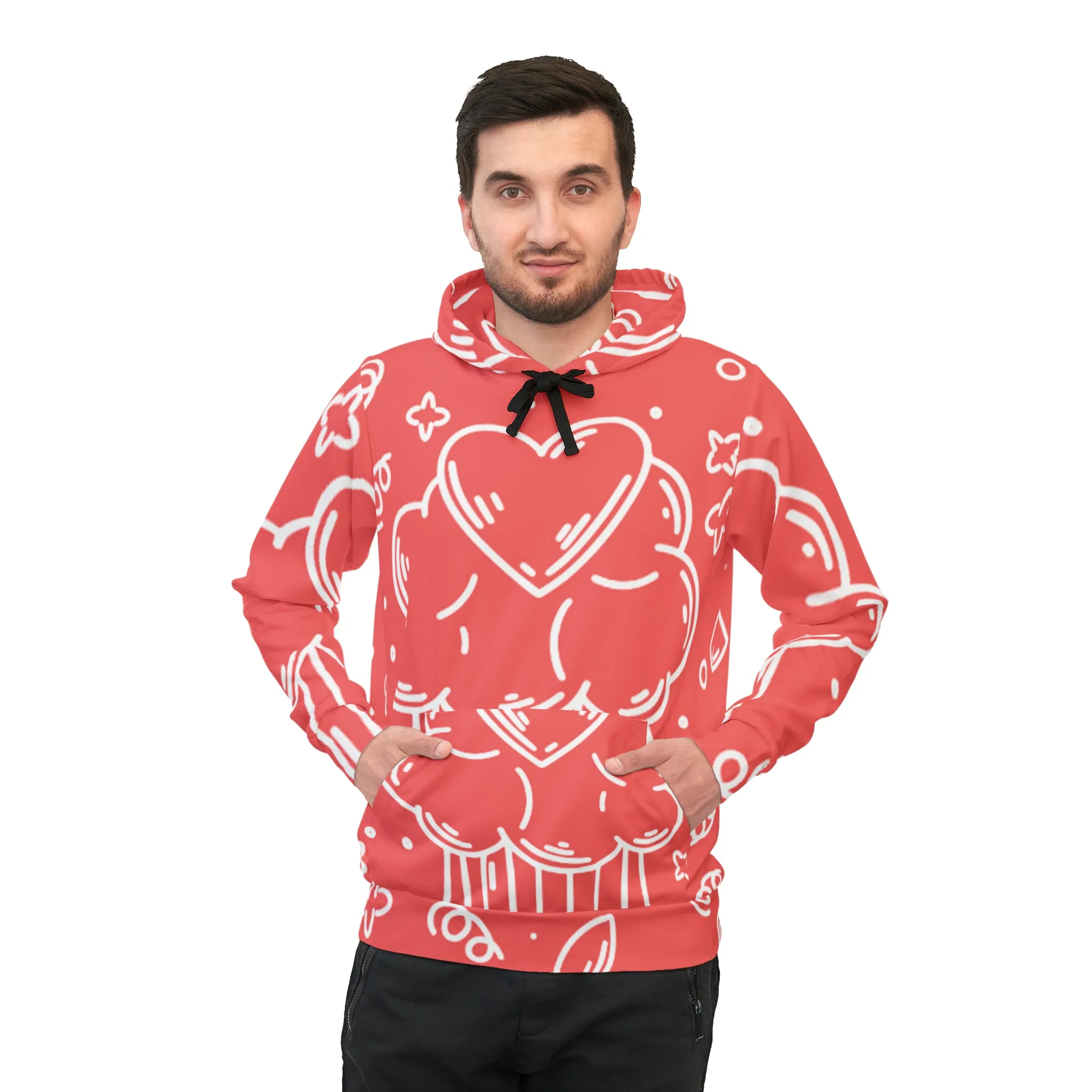 Doodle Pancake - Inovax Athletic Hoodie