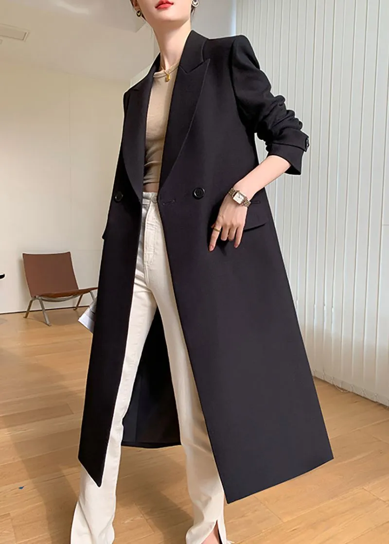 Double-Breasted Belt Trench Coat