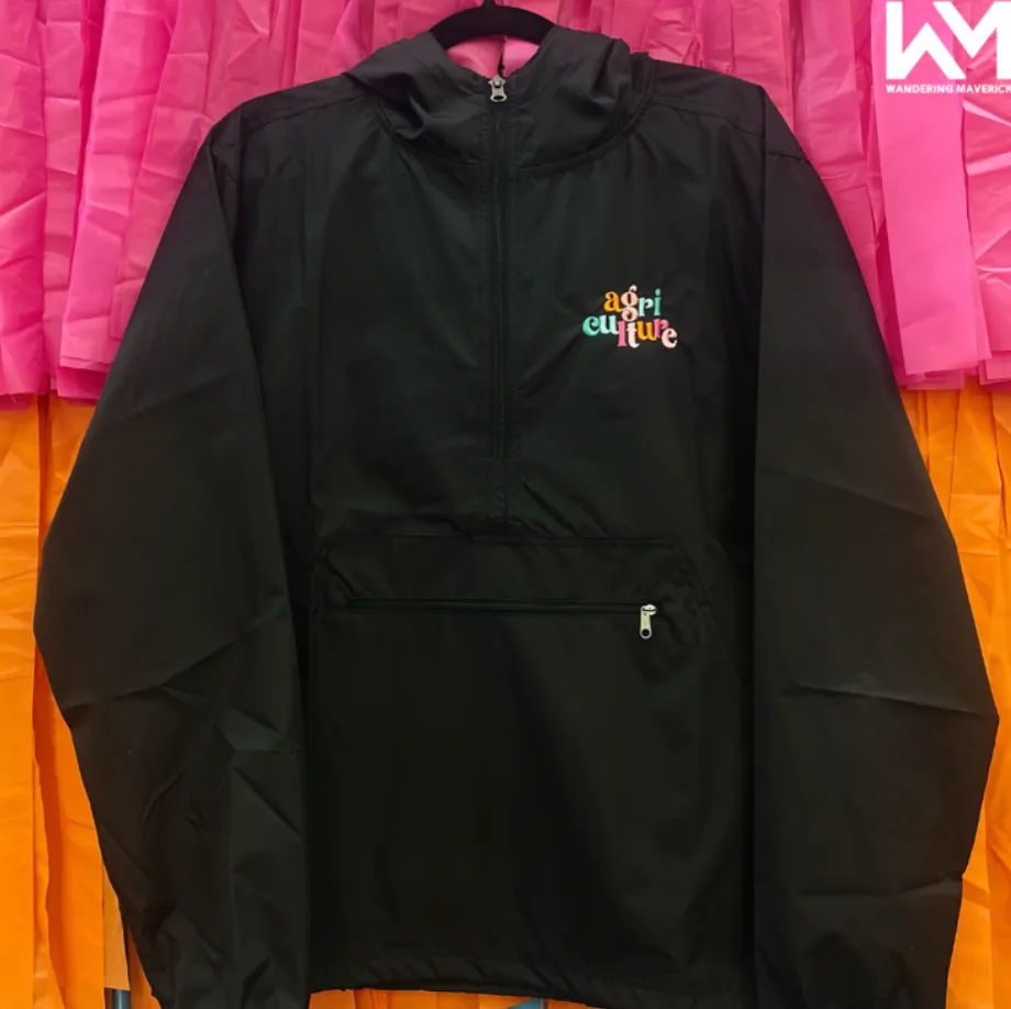 Embroidered Windbreaker - MULTIPLE DESIGNS