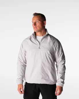 Grey Motion Windbreaker