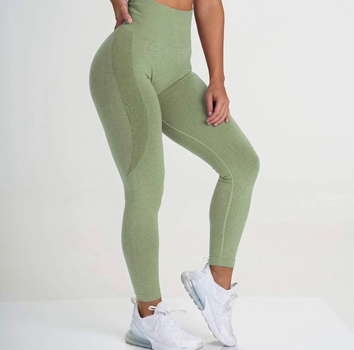 High Waist Push Up Workout Seamless Yoga Pants