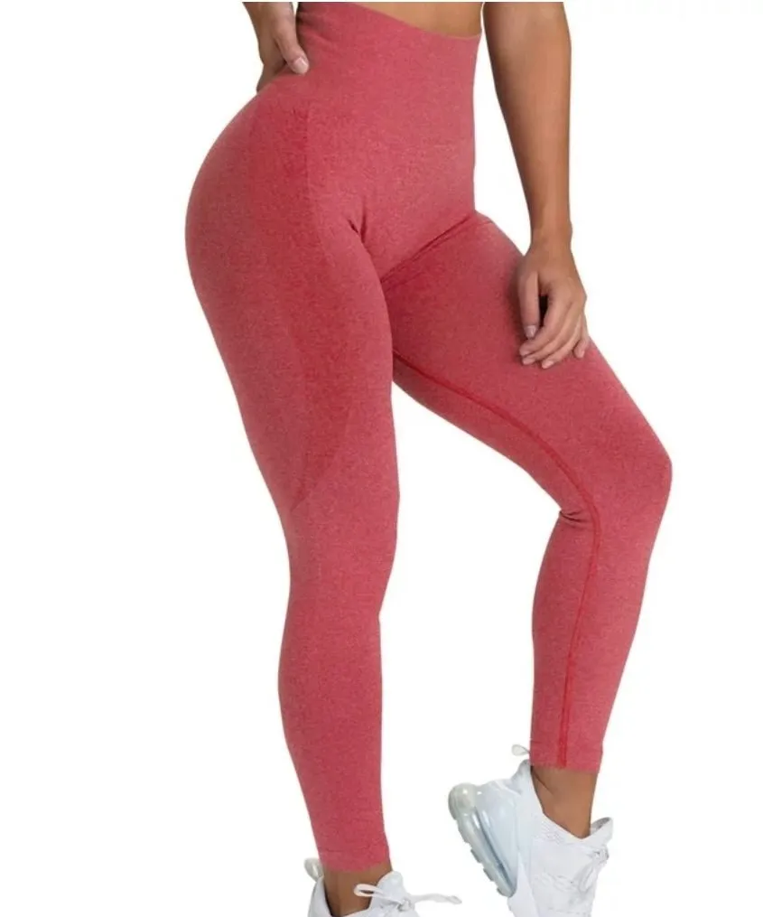 High Waist Push Up Workout Seamless Yoga Pants