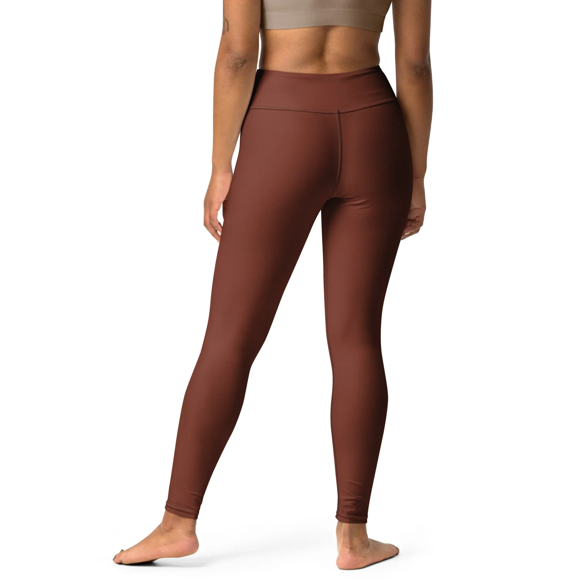 Ladies Solid Yoga Leggings, lioness-love