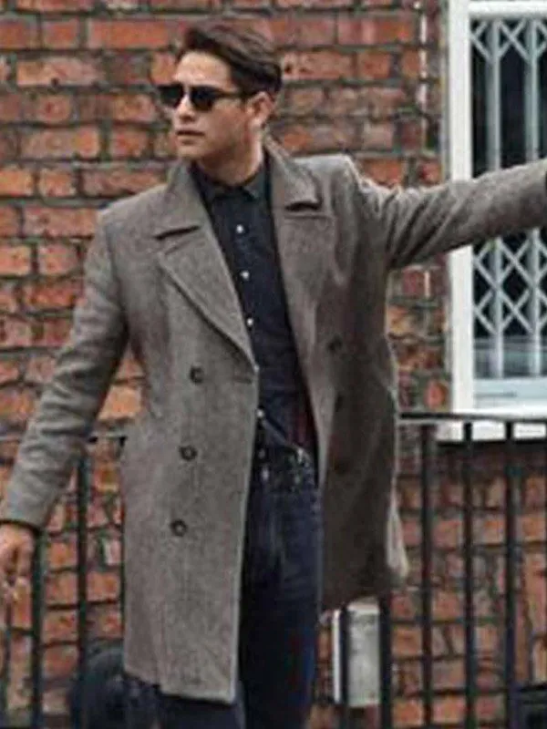 Luke Pasqualino Wool Trench Coat