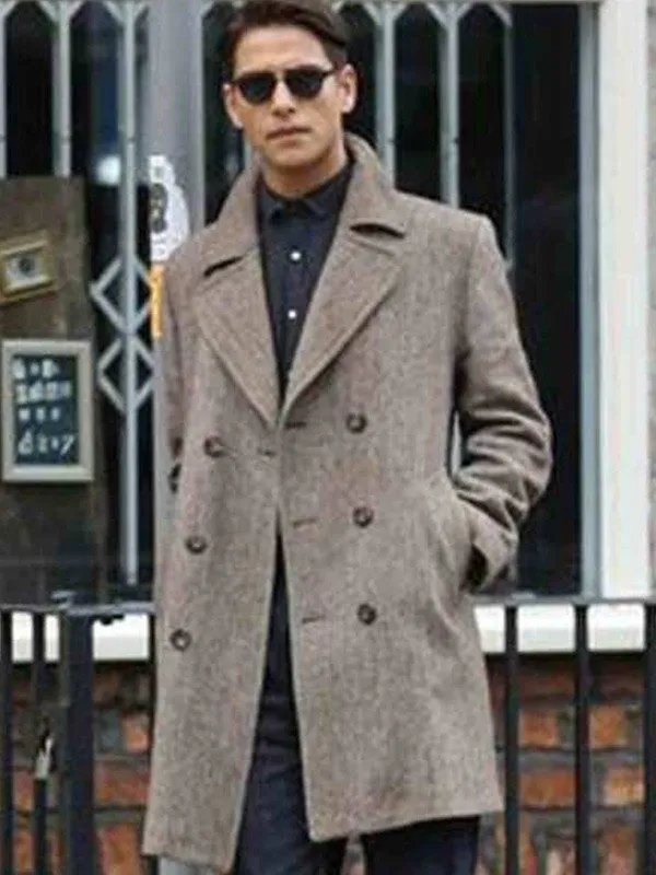 Luke Pasqualino Wool Trench Coat