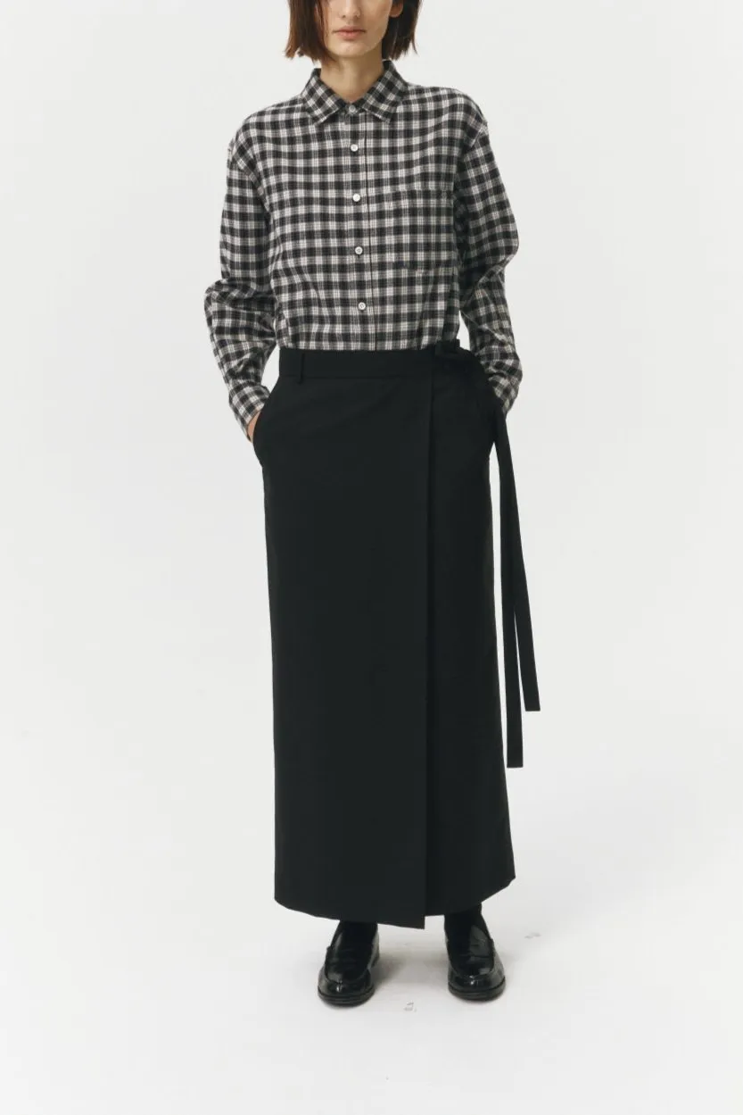 MAXI TIE SKIRT