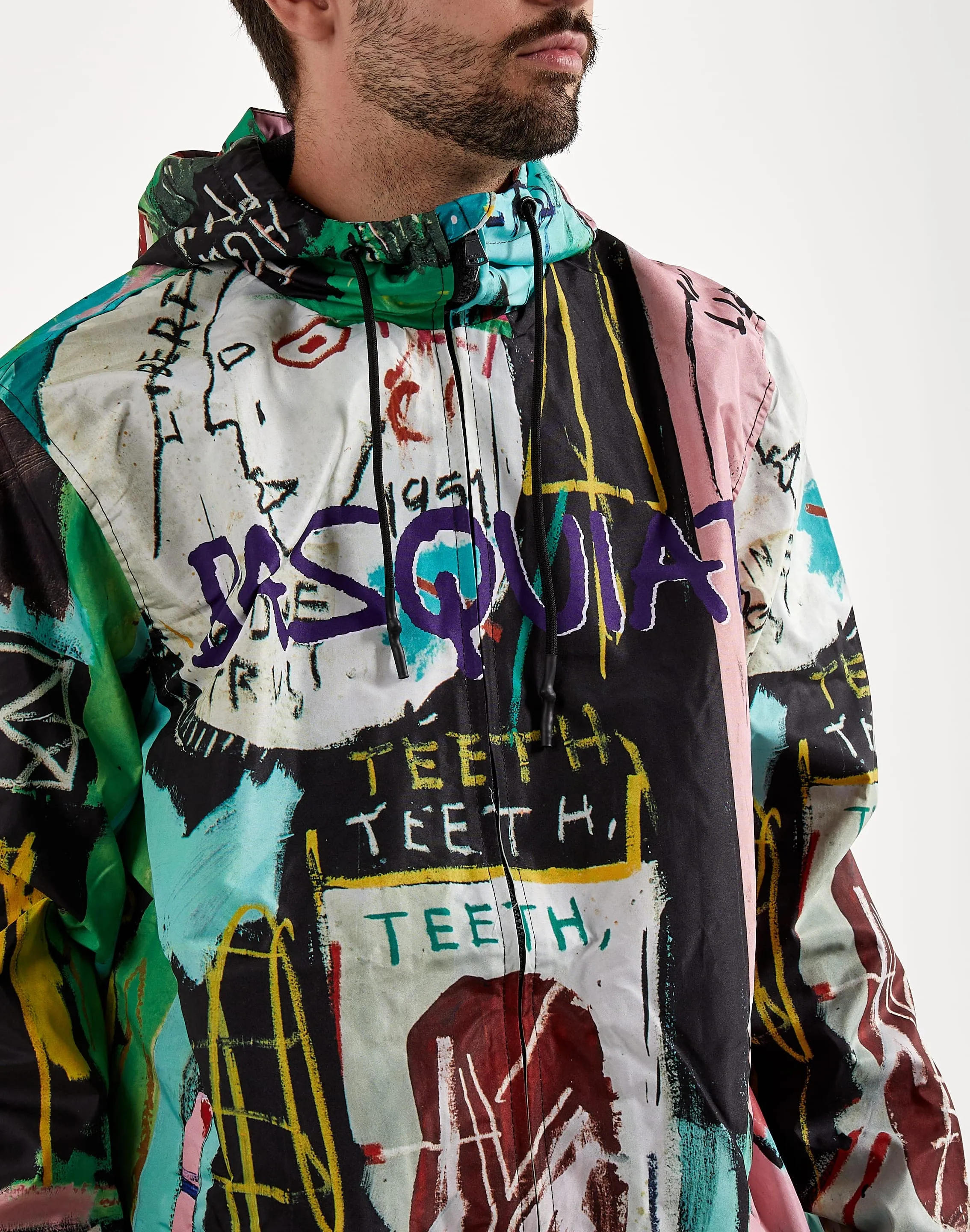 Members Only Basquiat Windbreaker