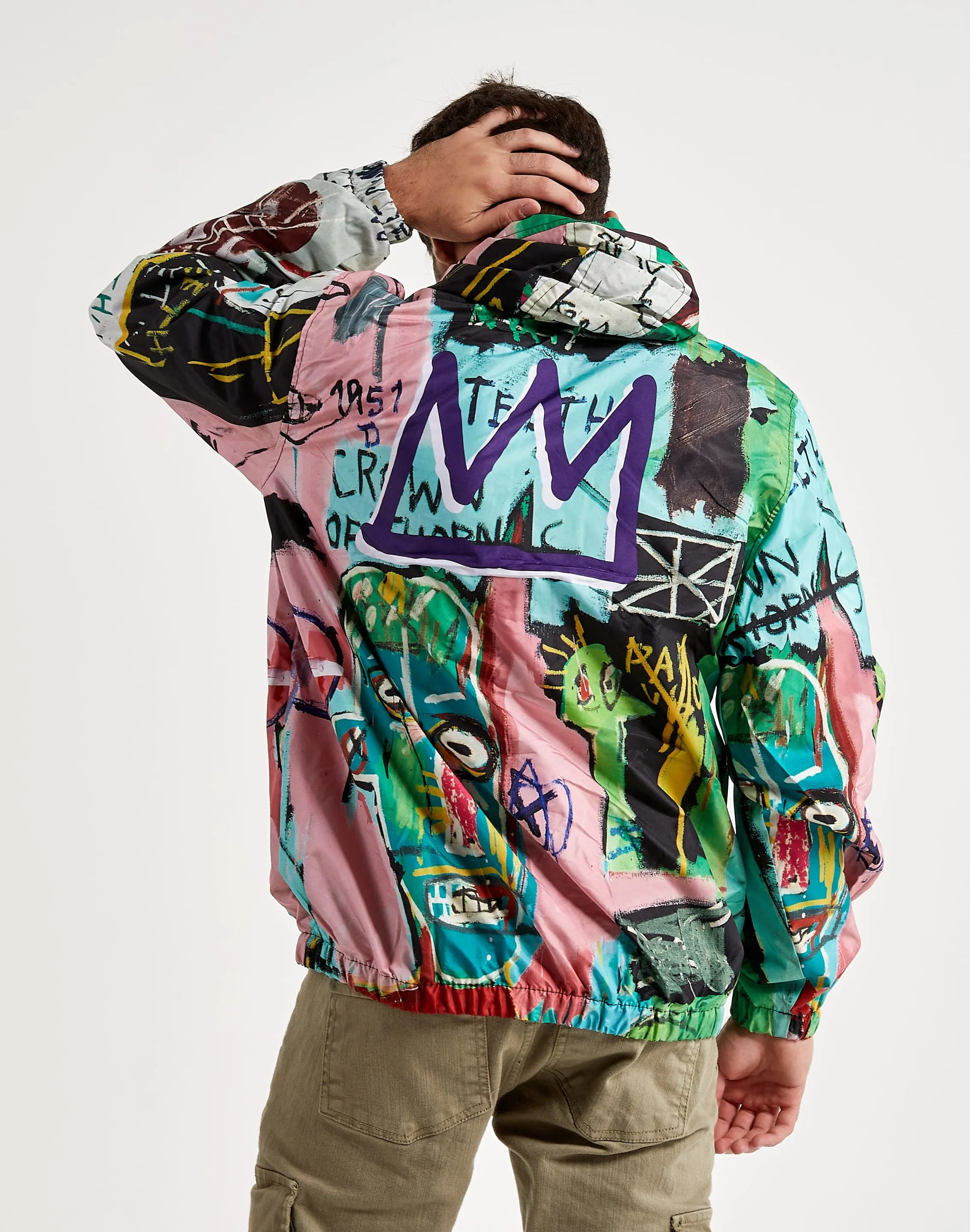 Members Only Basquiat Windbreaker