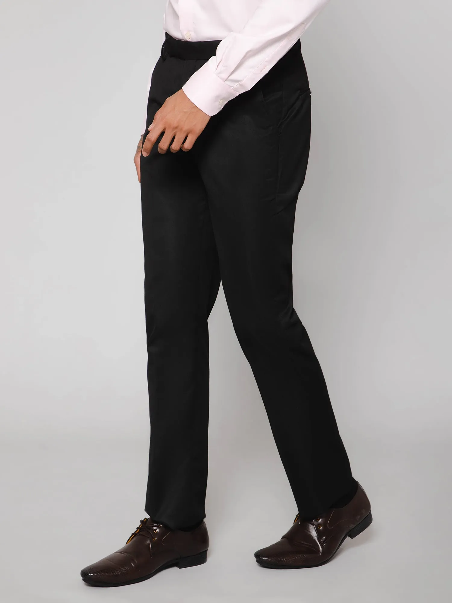 Men Black Trouser