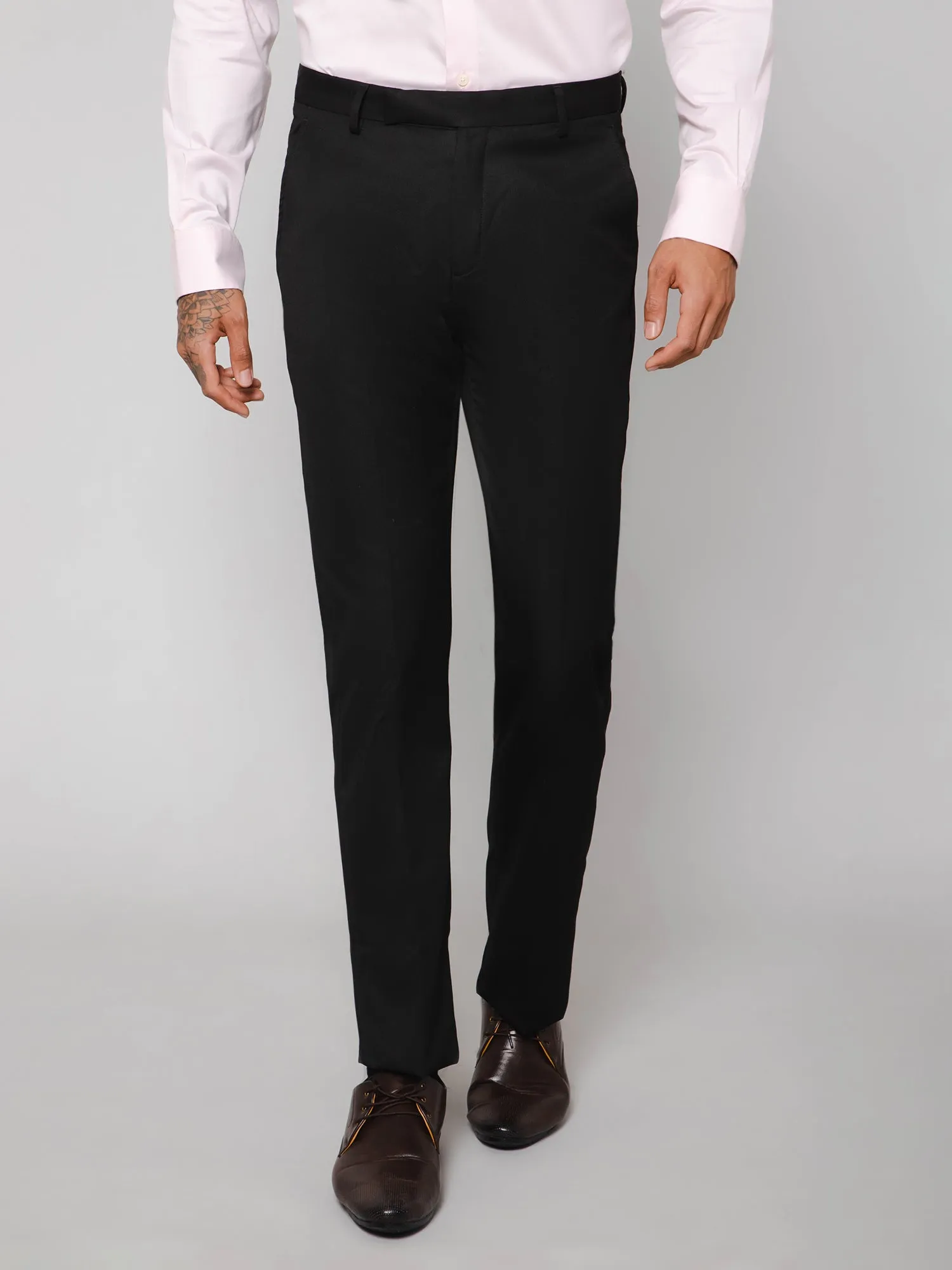 Men Black Trouser