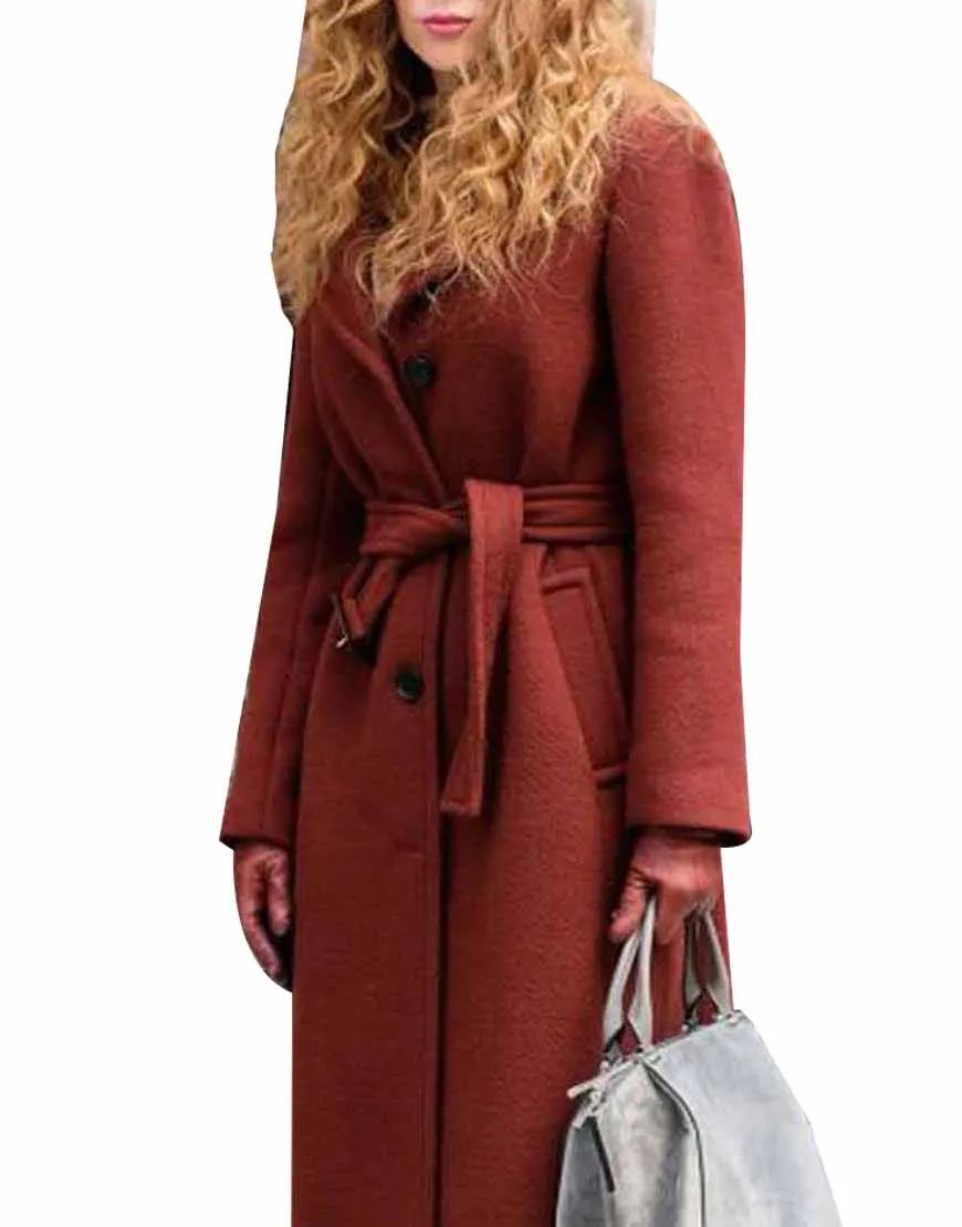 Nicole Kidman The Undoing Brown Coat