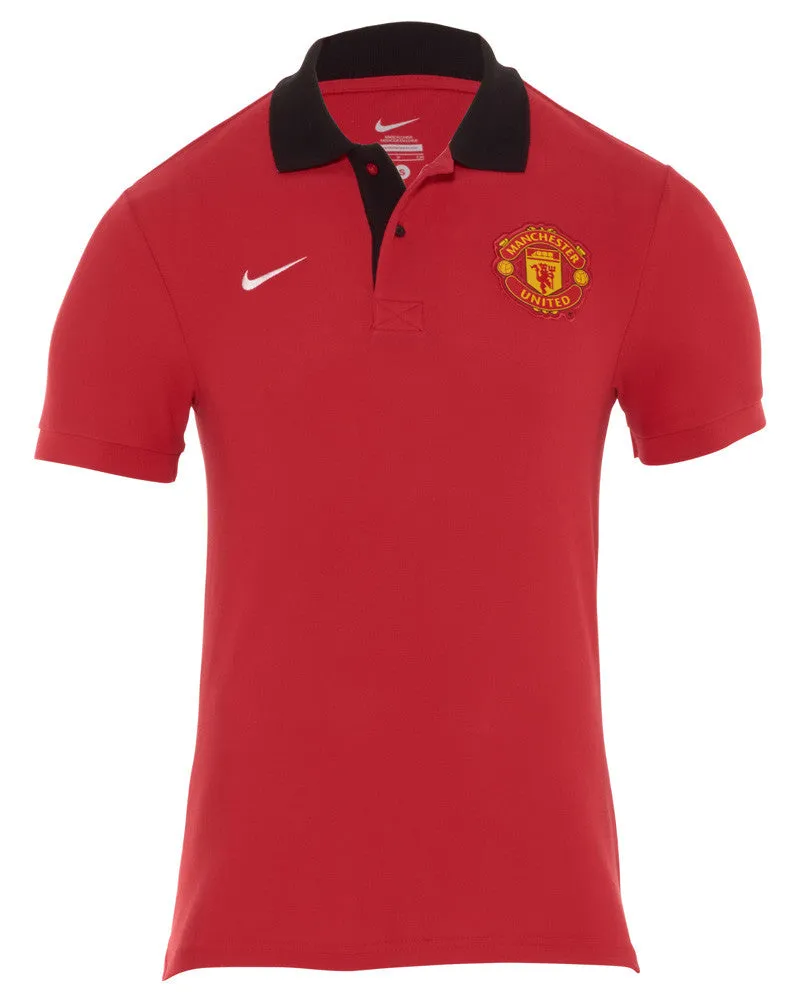 NIKE MANCHESTER UNITED SHORT-SLEEVED POLO MENS  STYLE # 478173