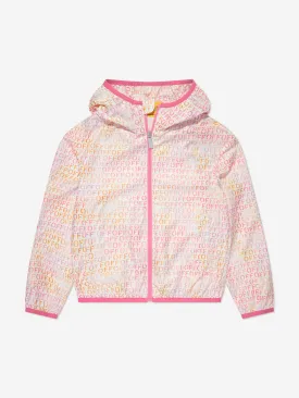 Off-White Girls Off Stamp Windbreaker in Multicolour