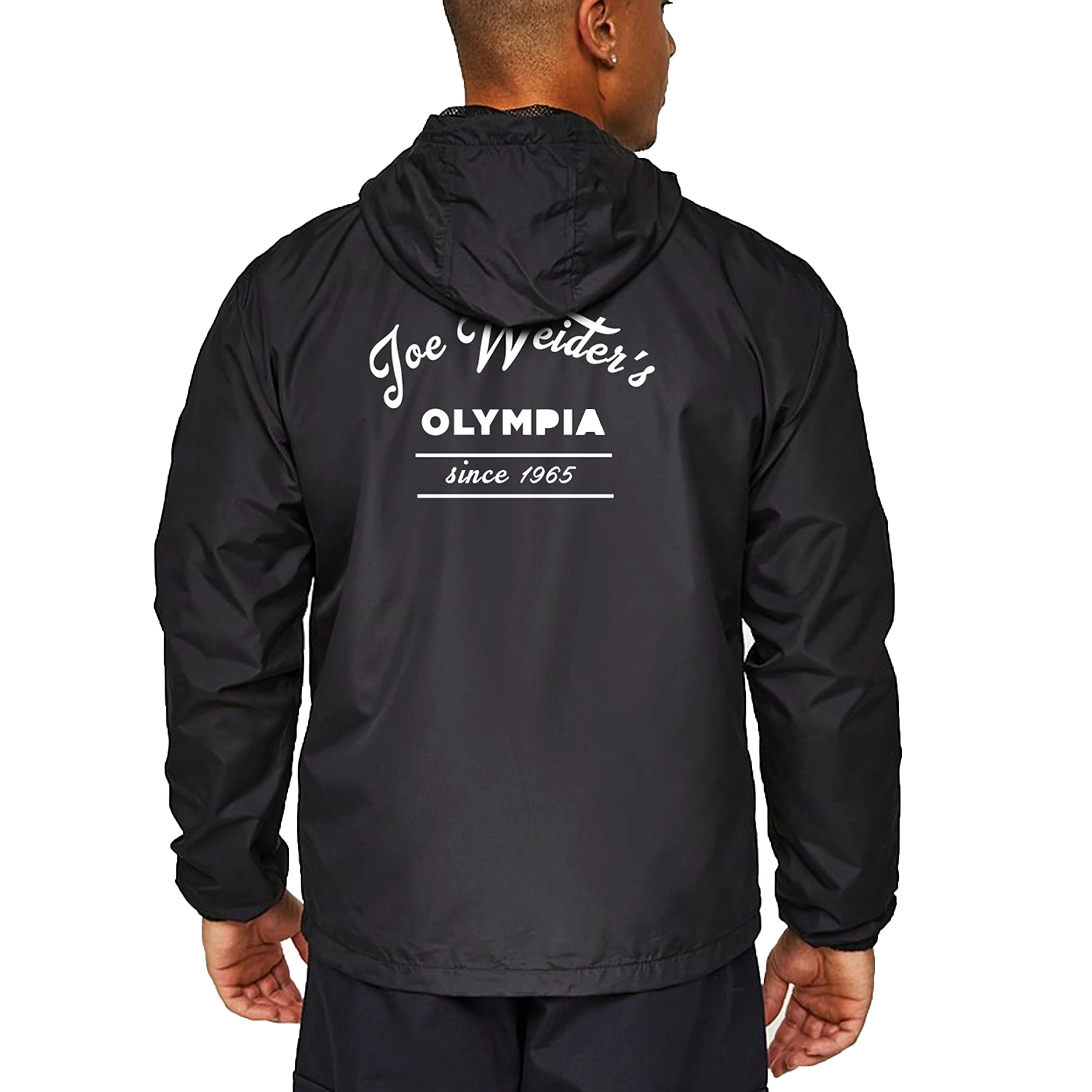 Olympia Windbreaker Full Zip Black