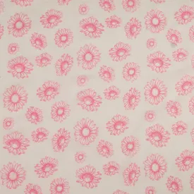 Printed Burnout Organza - JACQUELINE - Cotton Candy