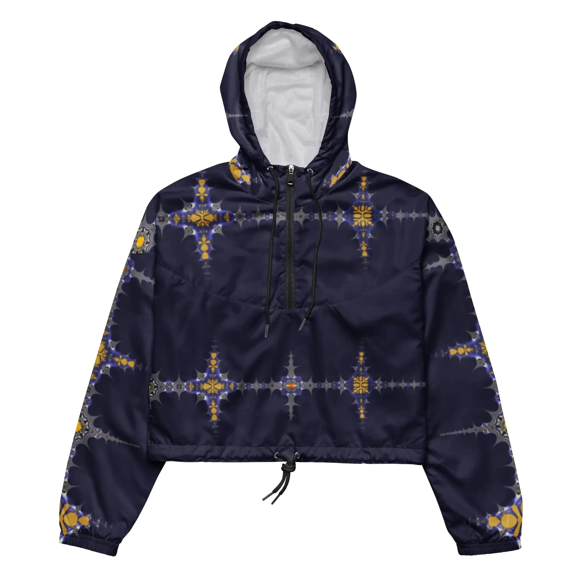 "Purple Pike" Collection - Women’s Cropped Windbreaker