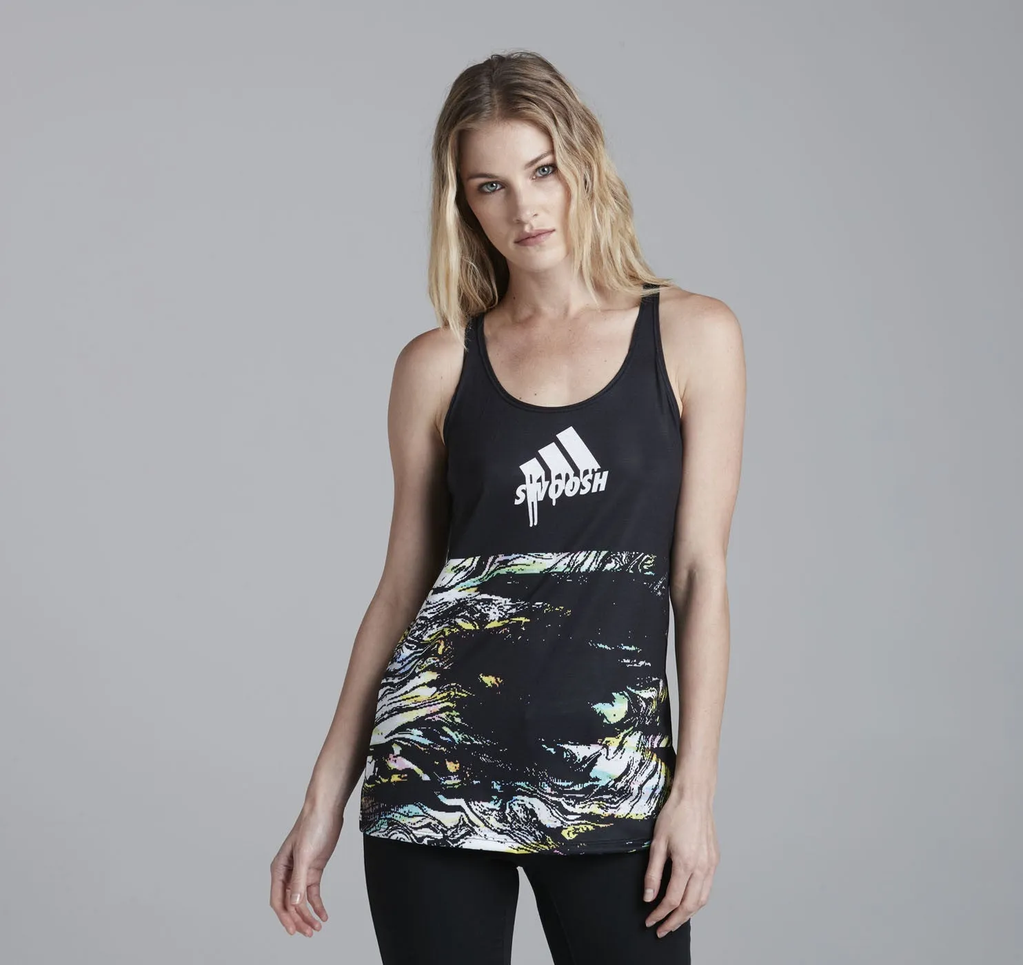 Racerback Tank, Digi Glitch