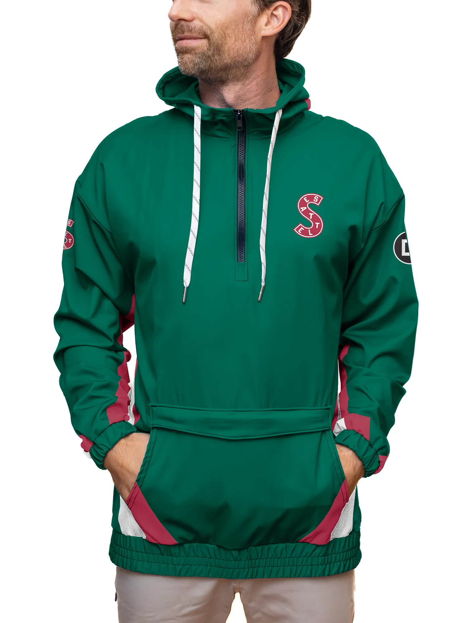 Seattle Metropolitans Hockey Windbreaker