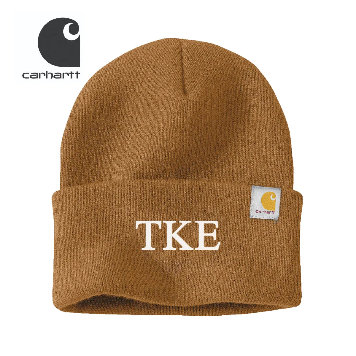 TKE Brown Carhartt Beanie