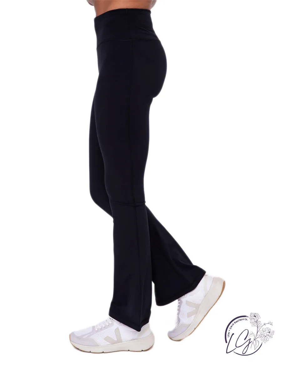 Venice High-Waist Flare Leggings